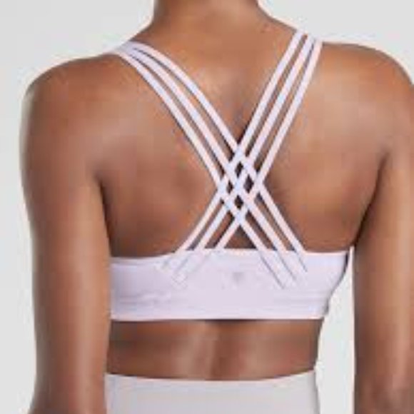 Athleta Other - NWT Athleta Strappy Fully Focused Bra White M